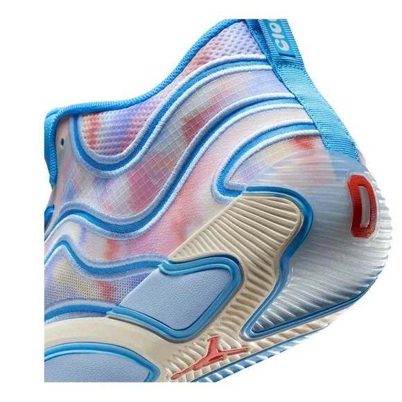 Jordan Tatum 3 Platinum Cloud 0 University Blue/Camellia Men’s size 11 NEW!!! - Picture 7 of 9